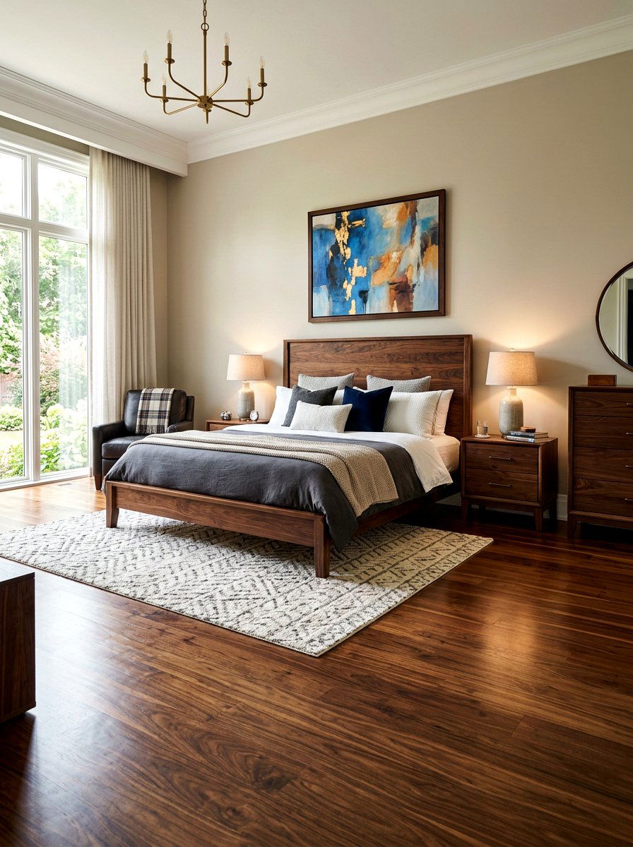 Wood Bedroom Finishes - 30 hotel style bedroom ideas