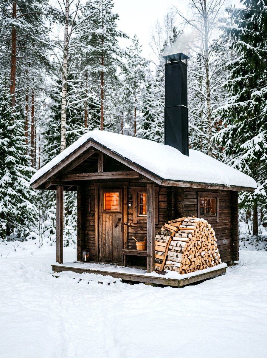 Wood Burning Sauna - 30 backyard sauna ideas