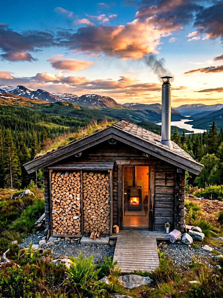 Wood Burning Stove Sauna - 30 sauna room ideas
