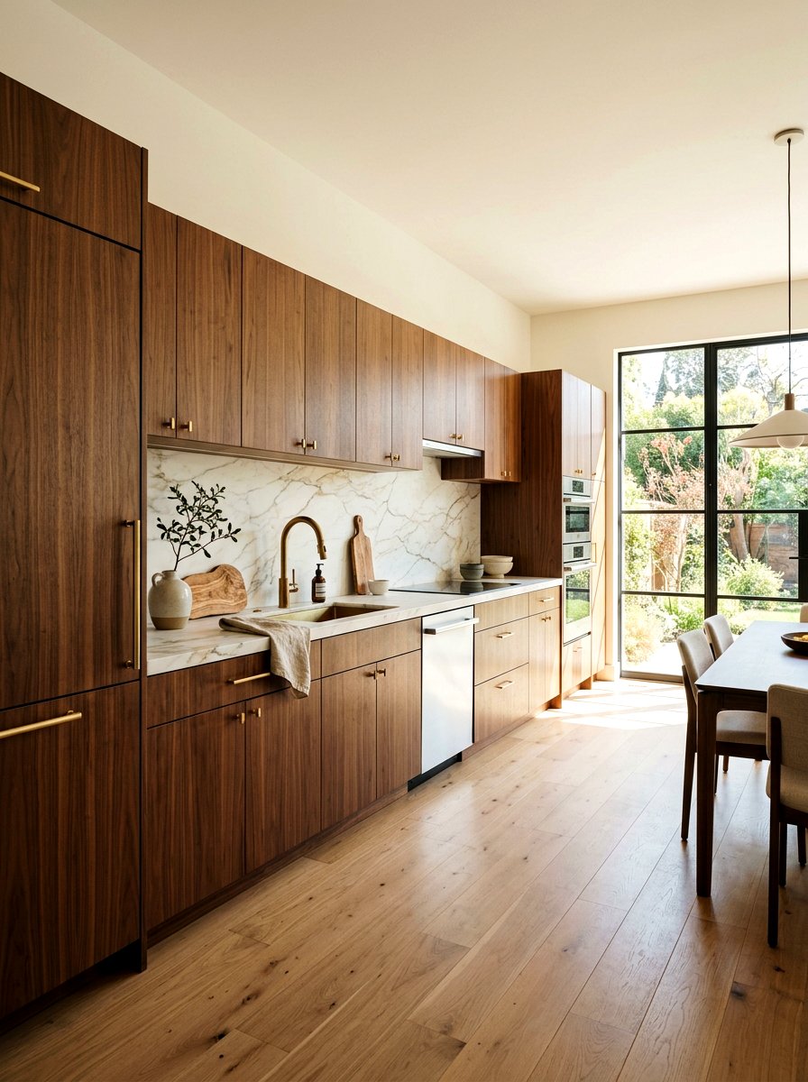 Wood Cabinetry One Wall Kitchen - 30 one wall kitchen ideas