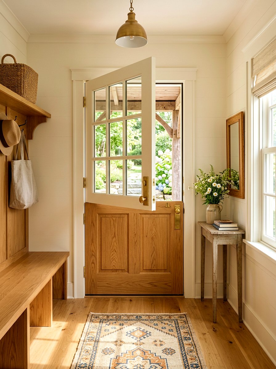 Wood Dutch Door With Glass - 30 Dutch door ideas
