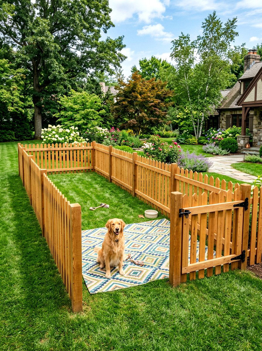 Wood Fence Dog Run - 30 backyard dog run ideas