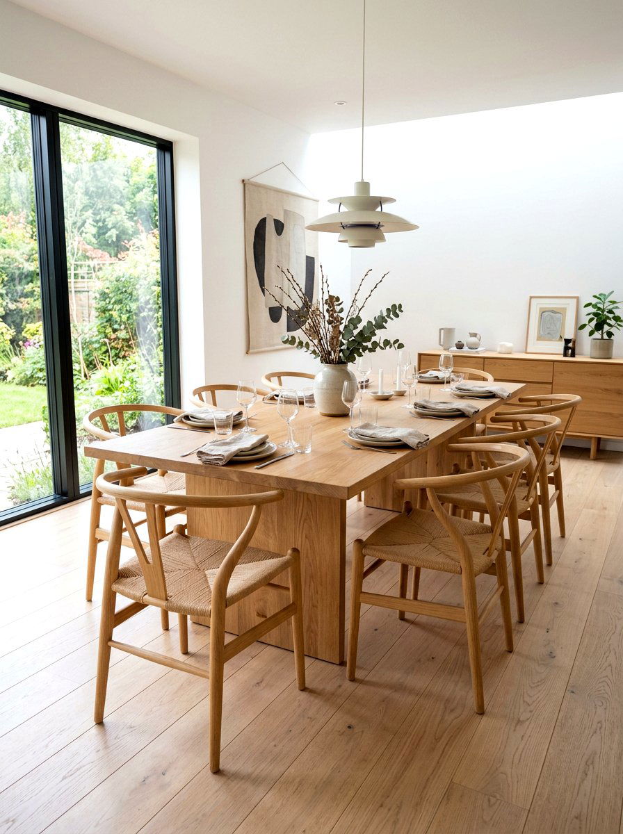 Wood Furniture Dining Area - 30 Scandinavian home ideas