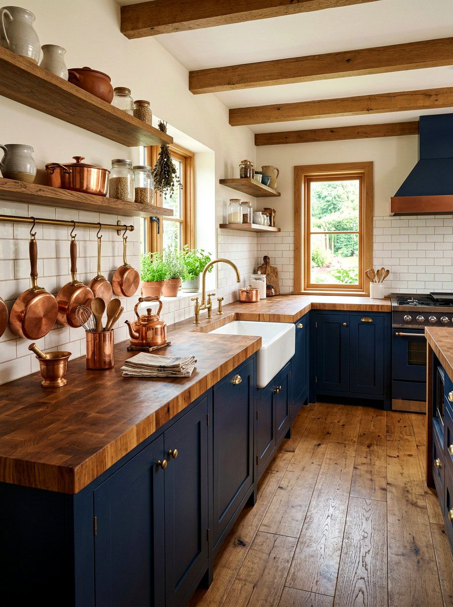 Wood Kitchen Countertops - 30 budget kitchen ideas