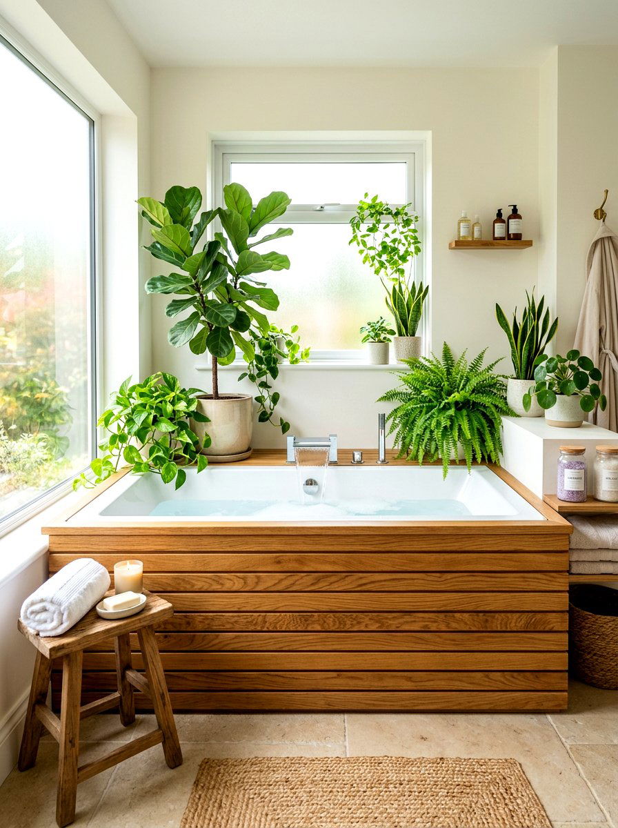 30 Soaking Tub Ideas for a Spa-Like Bathroom You'll Love