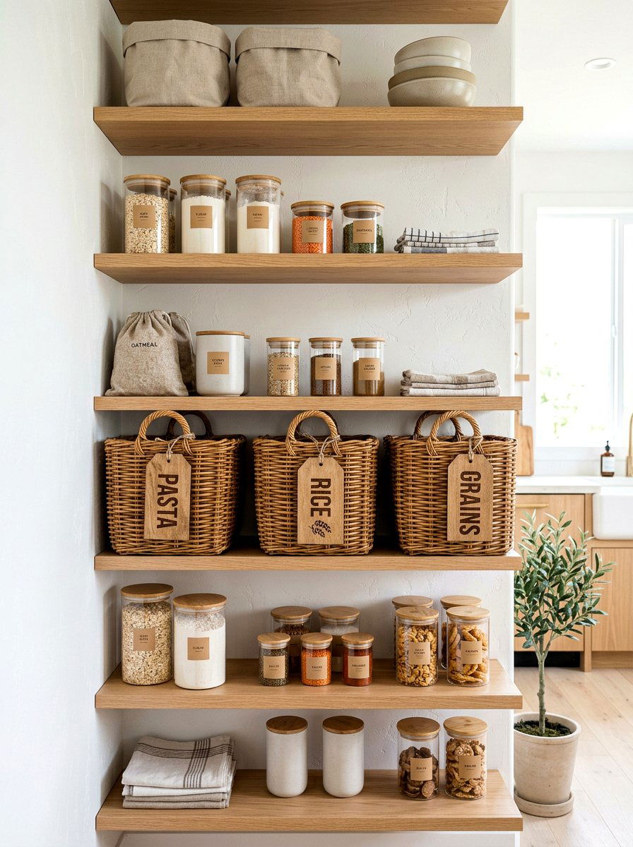 30 Pantry Label Ideas to Keep Everything Easy to Find Daily