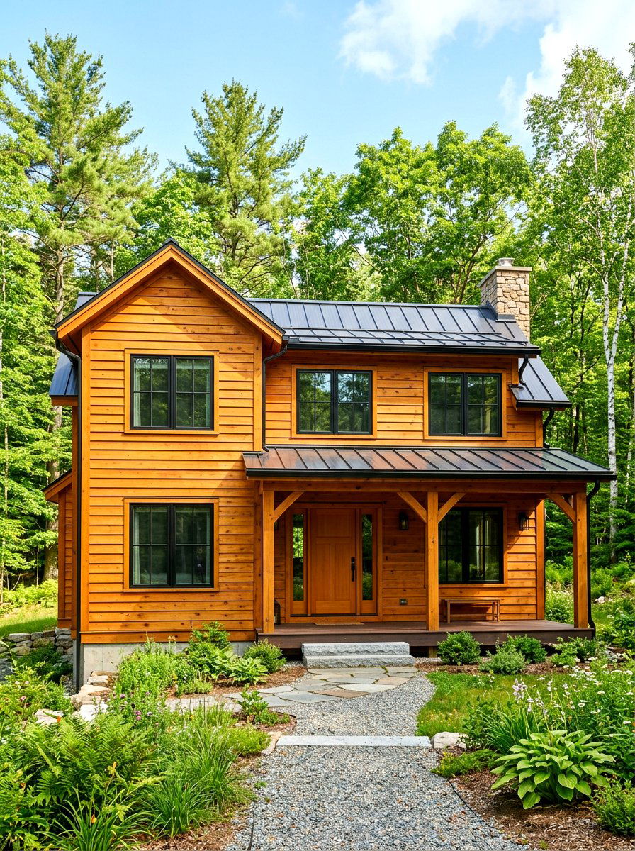 Wood Siding Exterior - 30 country house exterior ideas