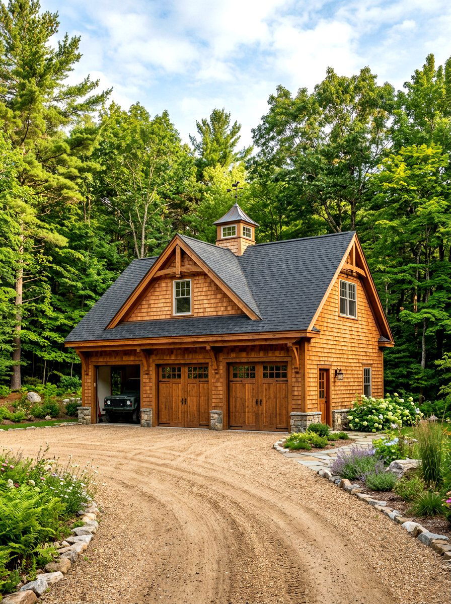 Wood Siding For Garages - 30 detached garage curb appeal ideas
