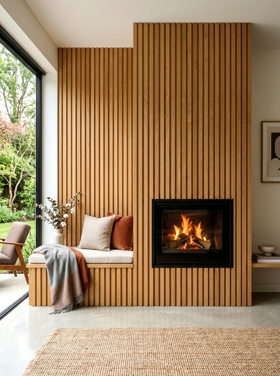 30 Fireplace Reading Nook Ideas for Cozy Corner Comfort