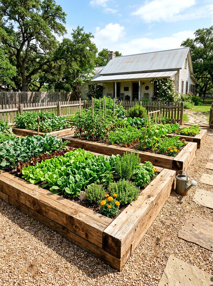Wood Timber Edging - 30 mow strip ideas