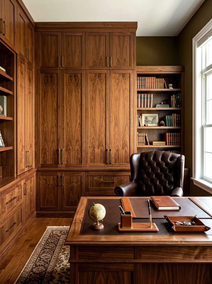 Wood Veneer Custom Finish - 30 organizing a walk in closet ideas