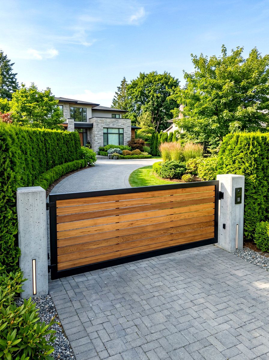 30 Driveway Entrance Ideas That Boost Curb Appeal Fast