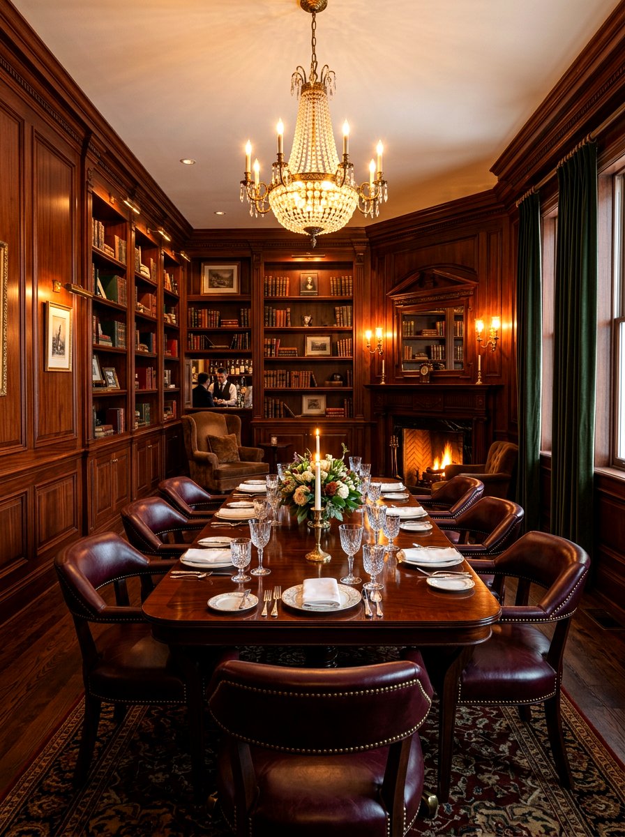 Wood paneled speakeasy dining room - 30 speakeasy dining room ideas