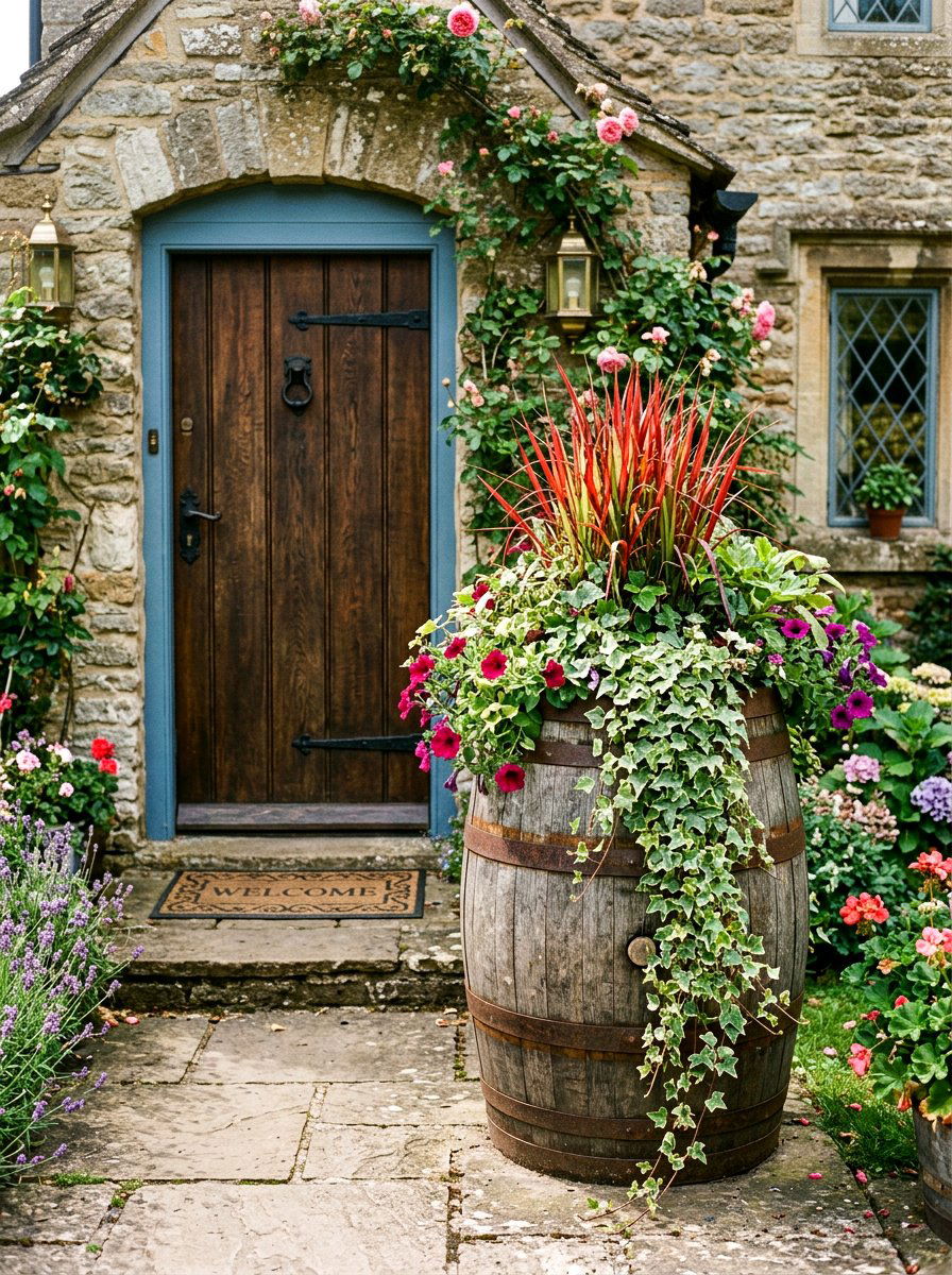 30 front door planter ideas: lush container looks you can copy