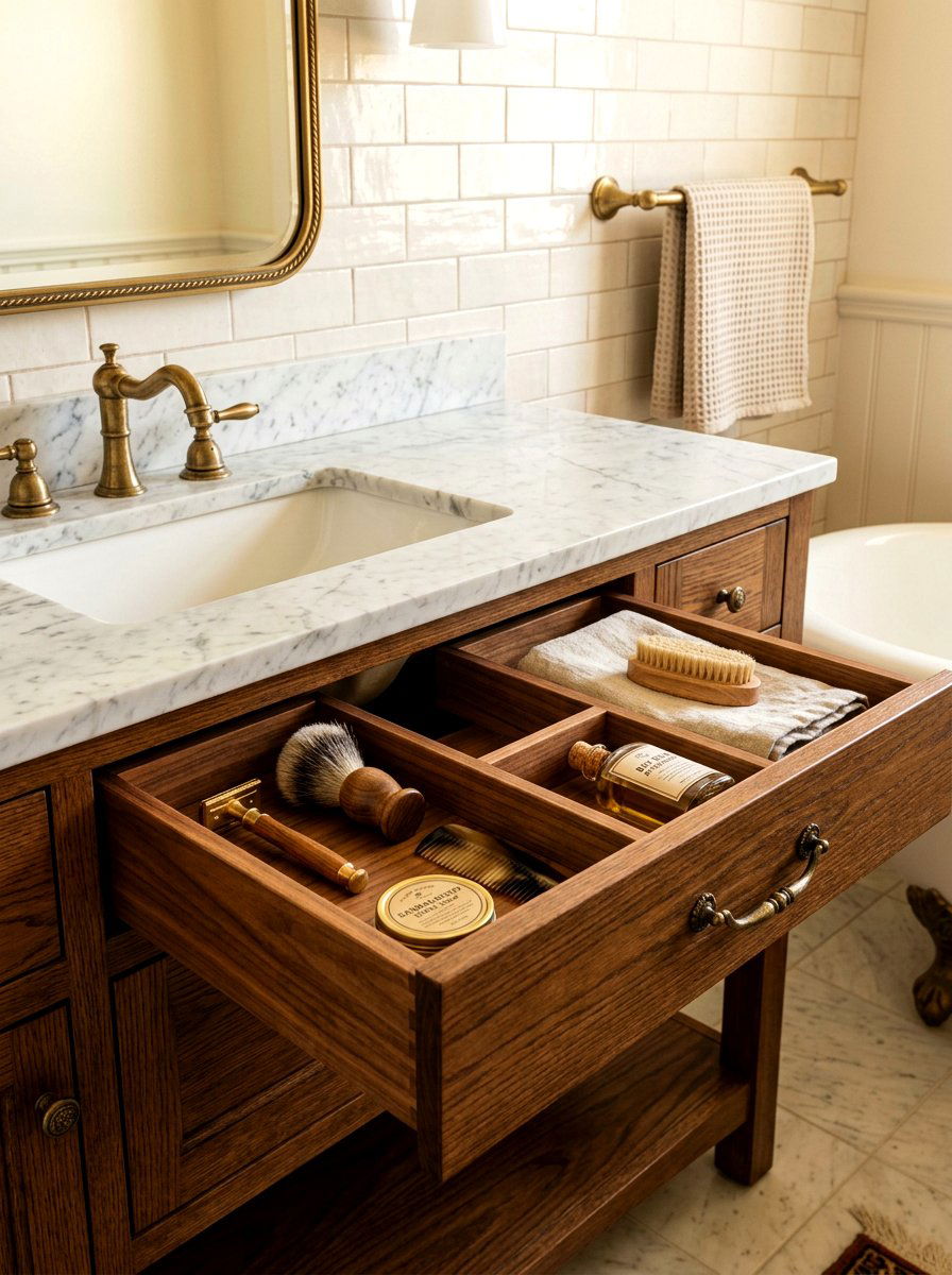 Wooden Bathroom Drawer Dividers - 30 bathroom drawer inserts ideas