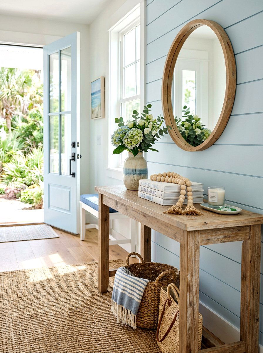 Wooden Bead Styling - 30 designer entry table decor ideas