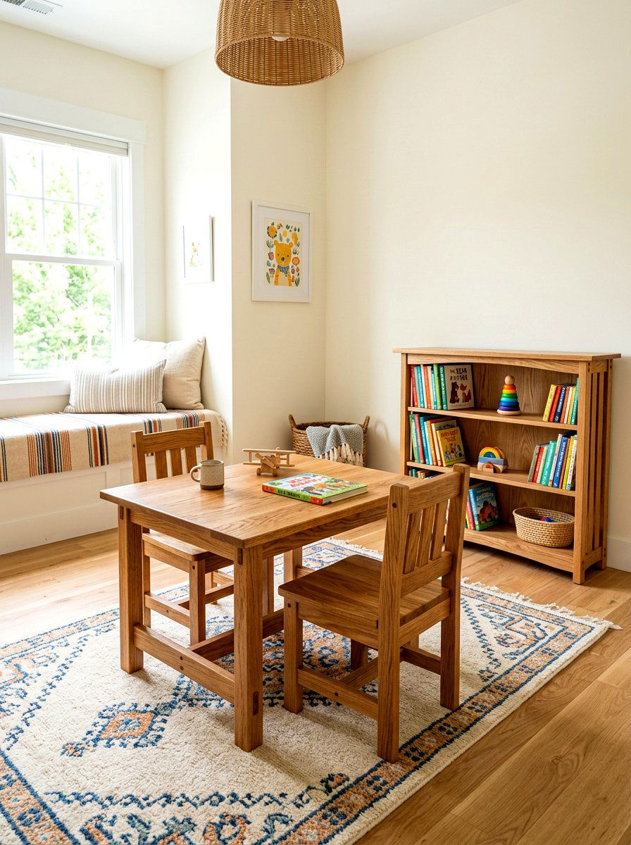 Wooden Children Furniture - 30 montessori bedroom ideas
