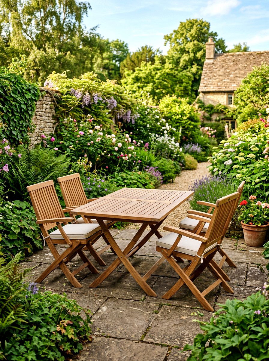 Wooden Folding Patio Set - 30 folding patio furniture ideas