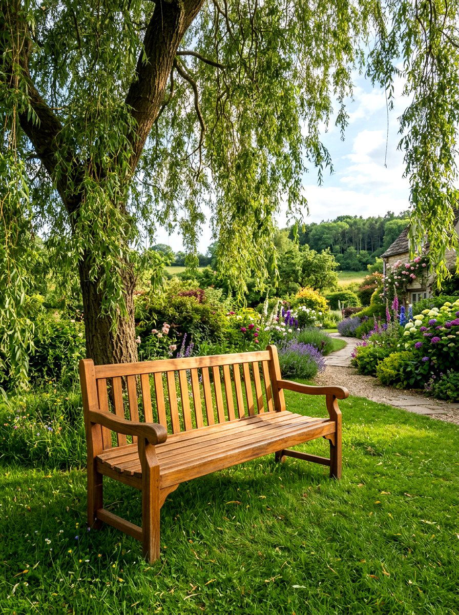 Wooden Garden Bench - 30 garden bench ideas