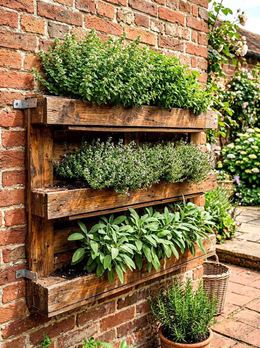 30 Vertical Herb Garden Ideas to Grow Fresh Flavor at Home