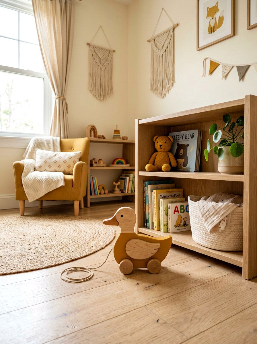 Wooden Pull Toy - 30 heirloom toy nursery ideas