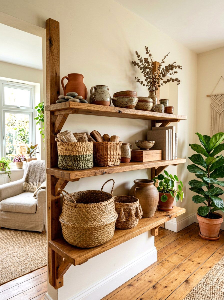 Wooden Shelf Filler - 30 shelf filler ideas