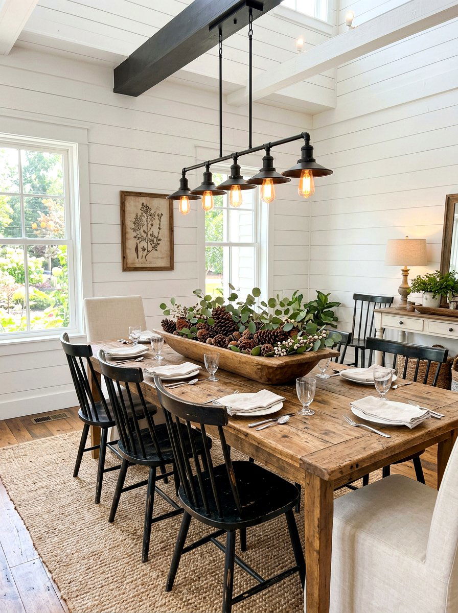 Wooden dough bowl decor - 30 centerpiece bowl ideas