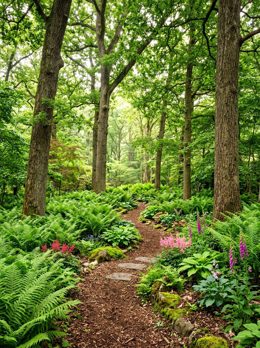 Woodland Garden - 30 natural landscaping ideas
