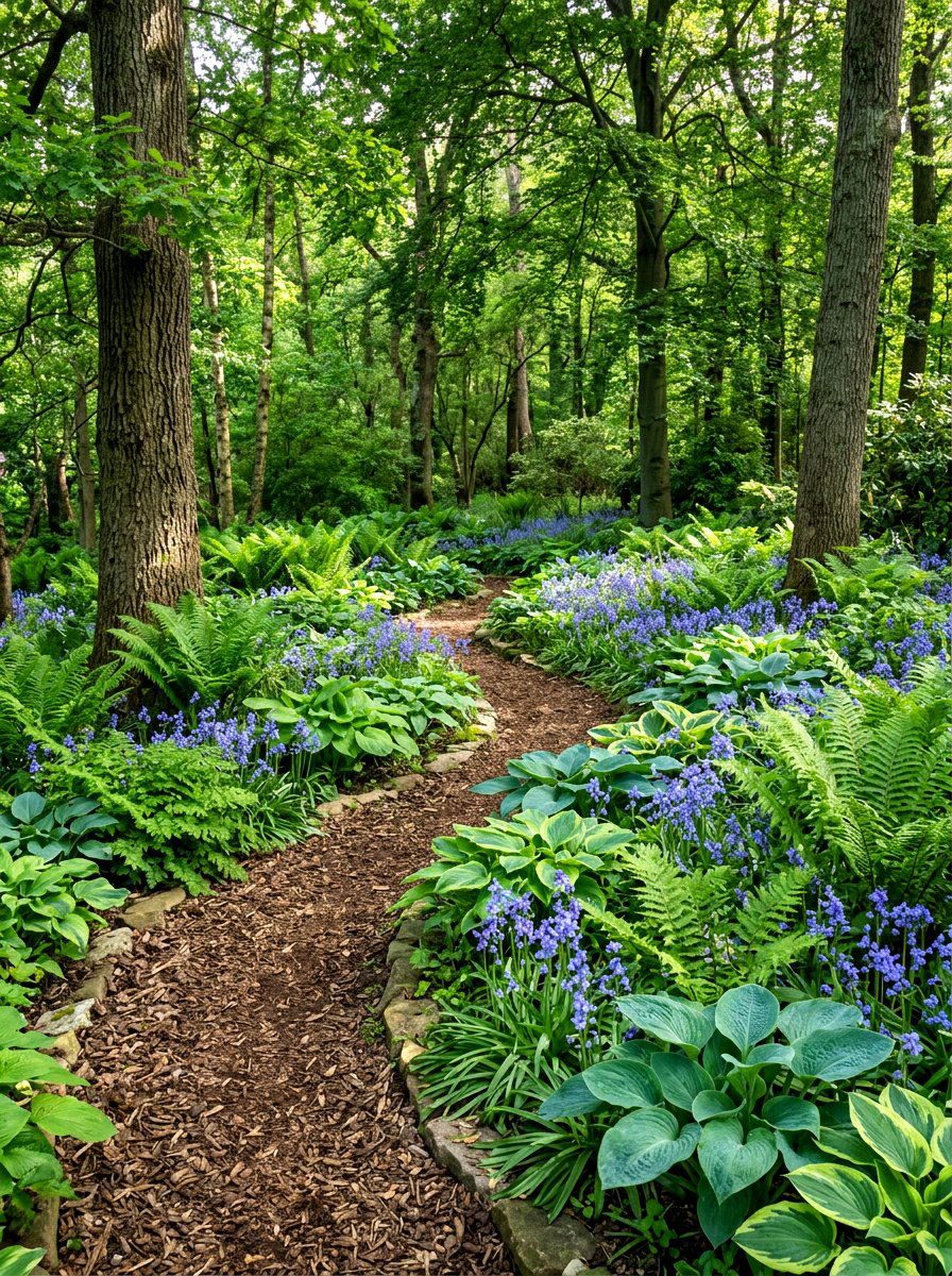 Woodland Garden Shade - 30 English garden ideas