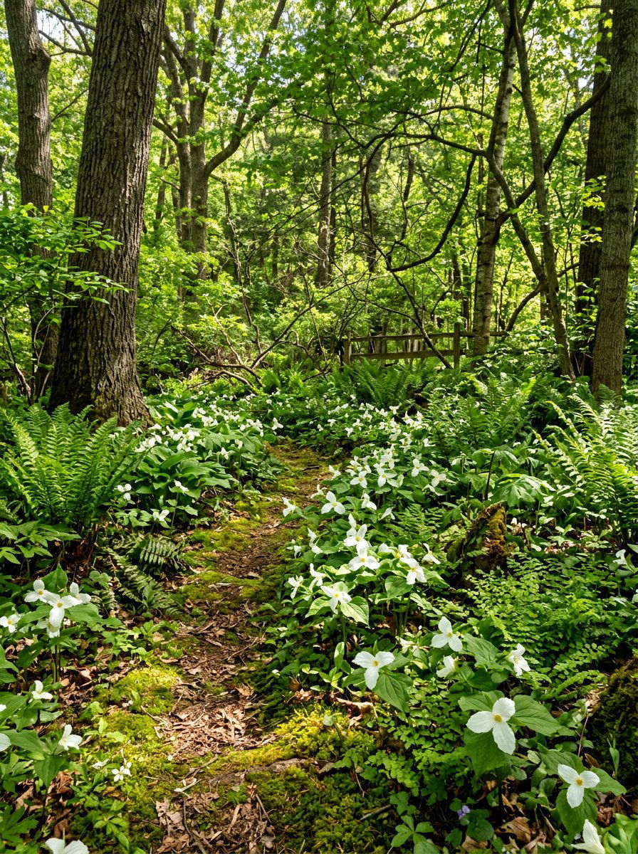 Woodland Garden - 30 flower garden ideas