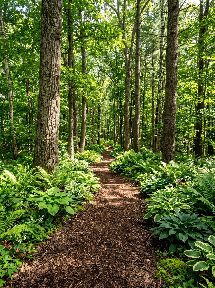 Woodland Trail - 30 hillside landscaping ideas