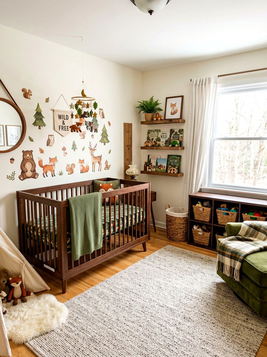 Woodland nursery - 30 collected nursery decor ideas