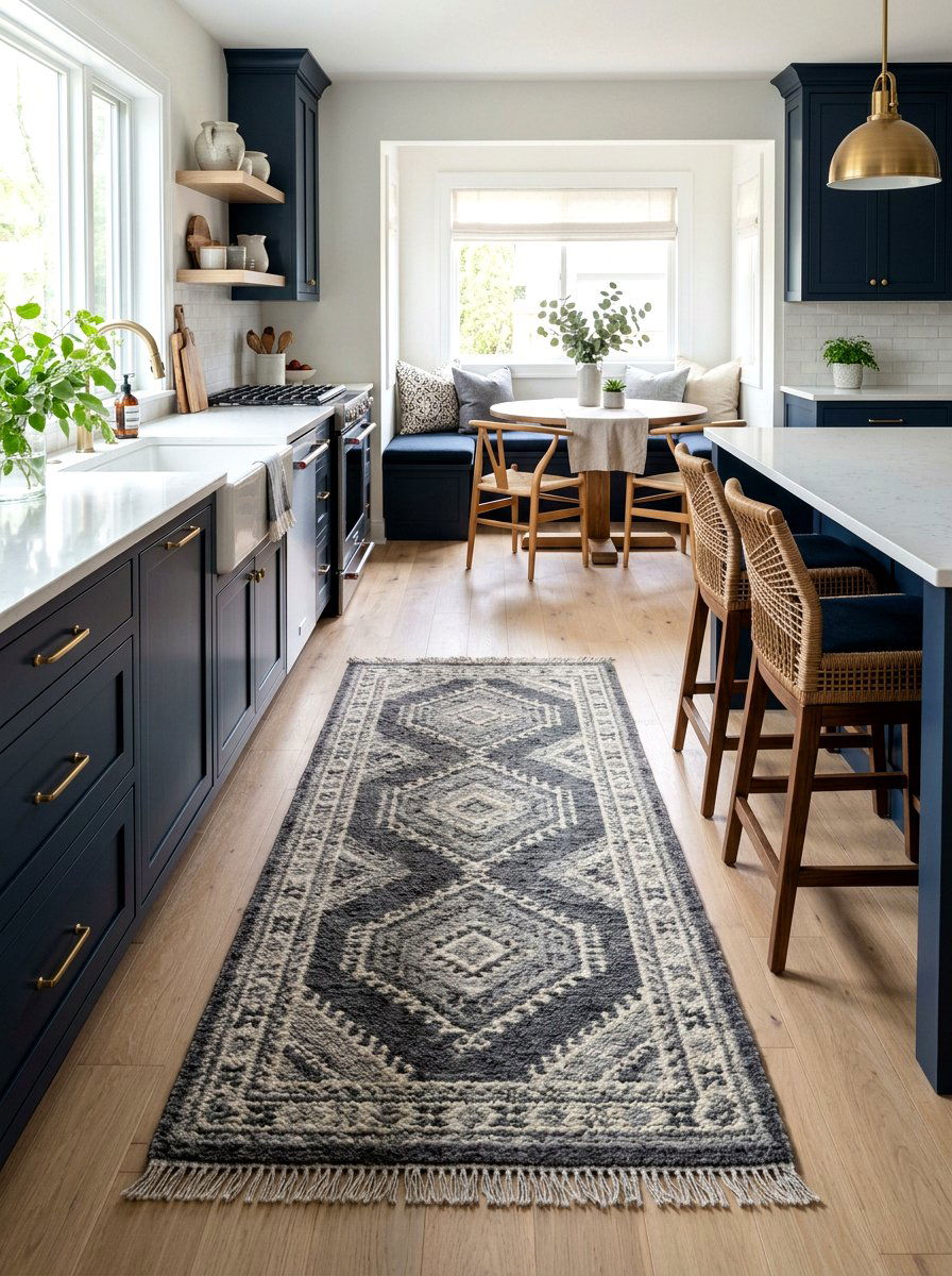 Wool Kitchen Area Rug - 30 eco friendly kitchen ideas