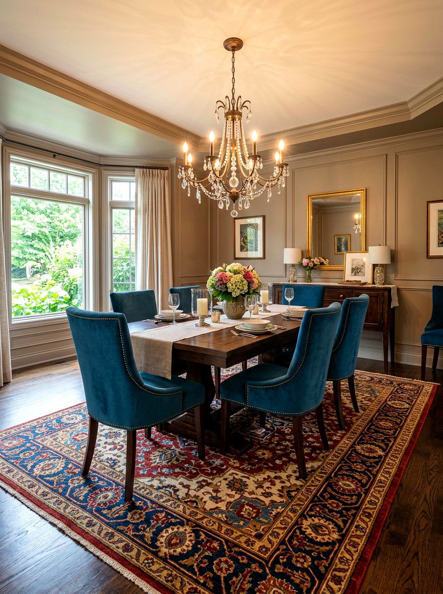 Wool floor rugs - 30 sound absorbing decor ideas