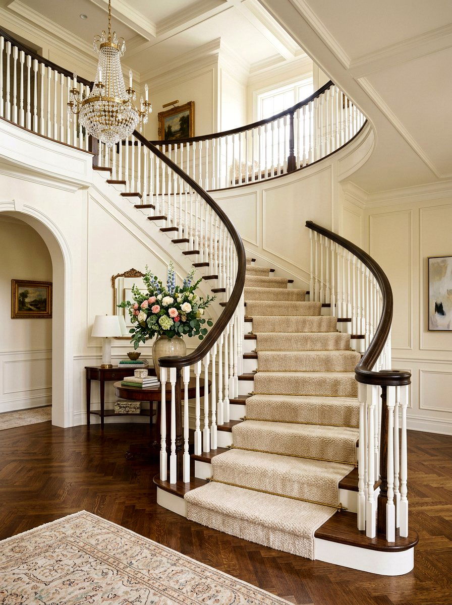 Wool stair runner - 30 stair runner ideas