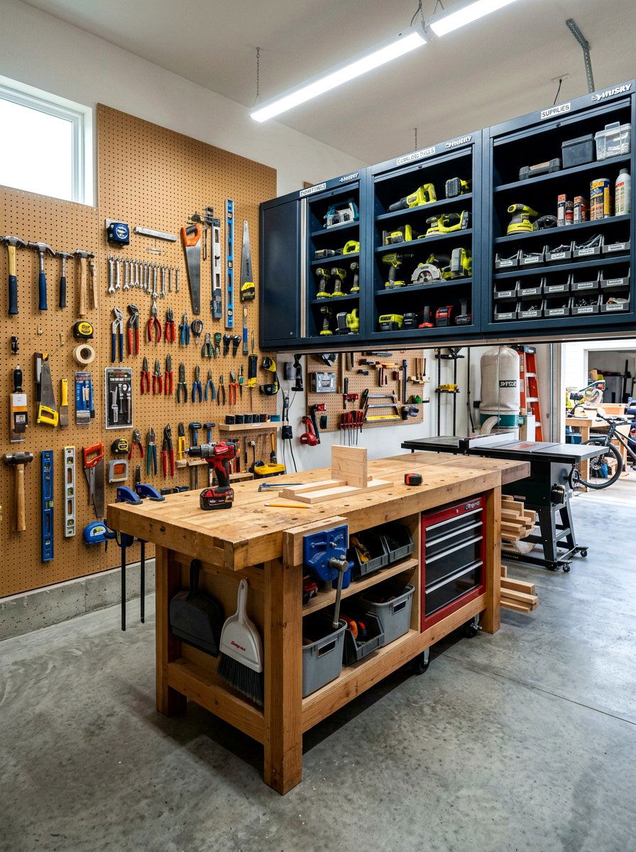 Workshop Tool Storage - 30 bonus room ideas