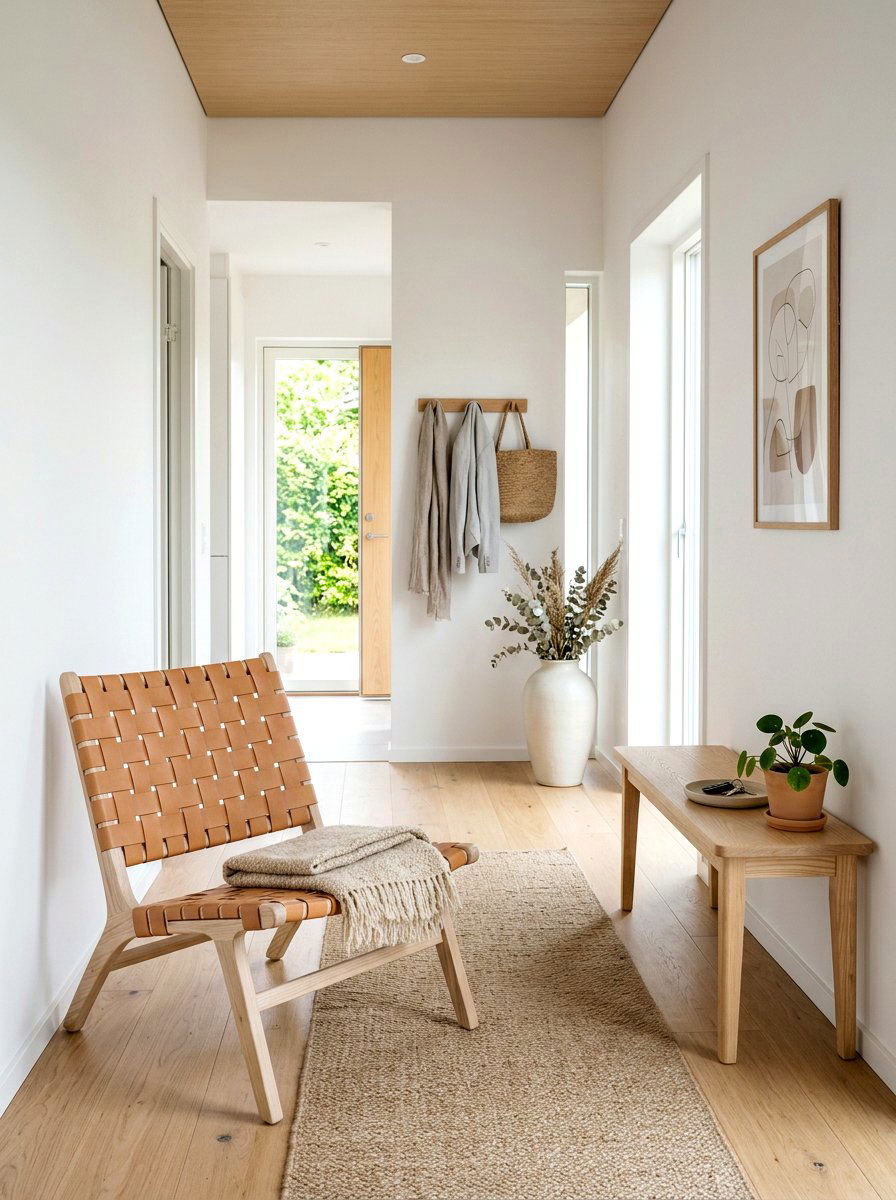 Woven Leather Chair - 30 accent chair ideas