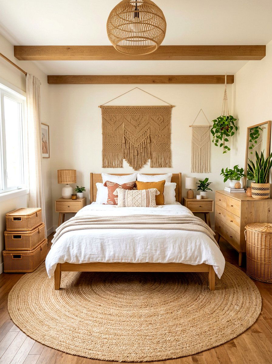 Woven Texture Decor - 30 childhood bedroom revival ideas
