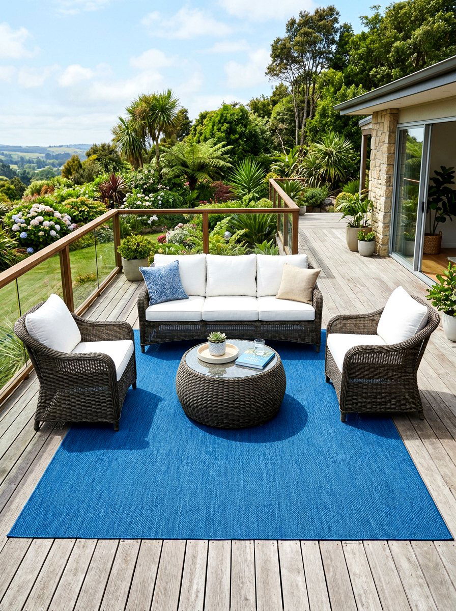 Woven Wicker Furniture - 30 Pinterest front porch decor ideas