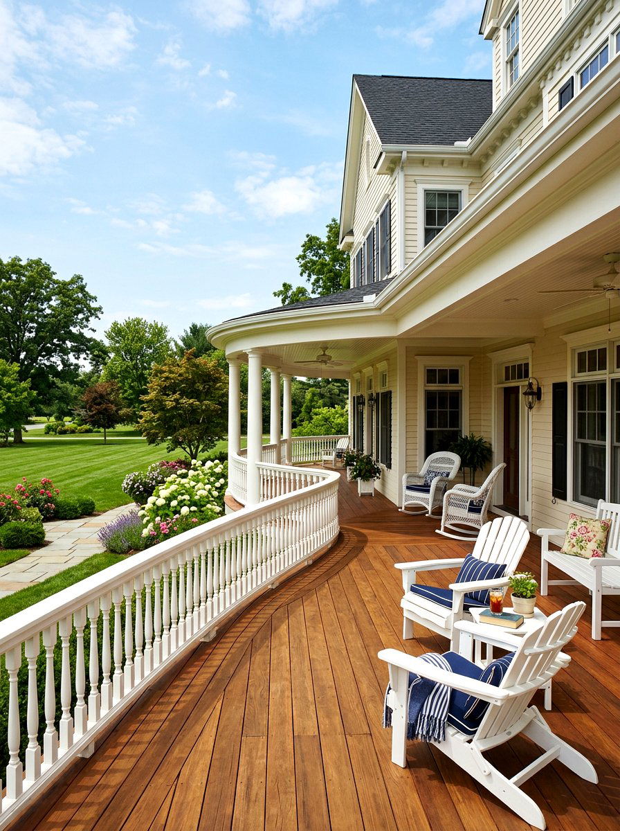 Wrap Around Porch - 30 curb appeal front porch ideas