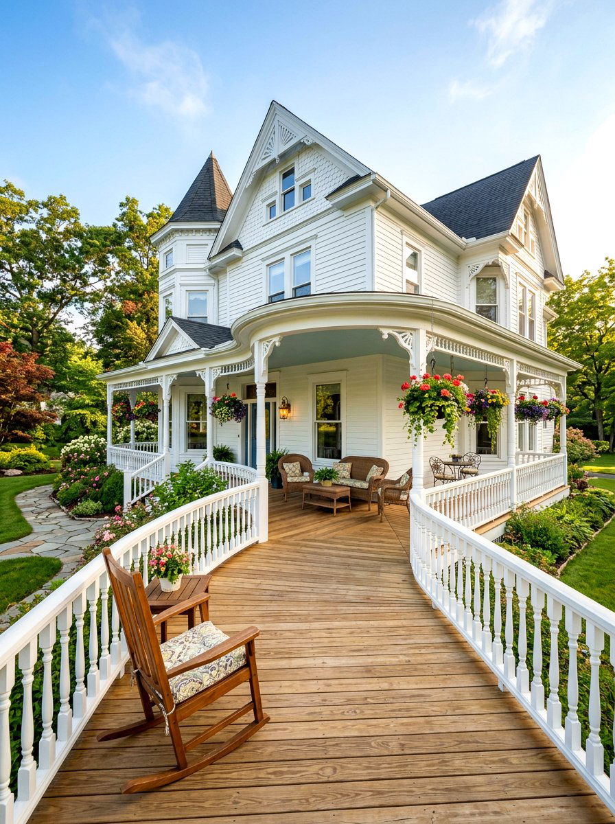 Wrap Around Porch - 30 porch extension ideas