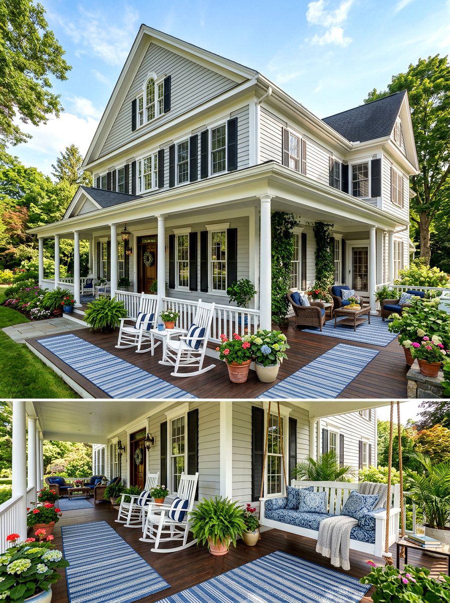 Wrap Around Porch - 30 July porch ideas aesthetic