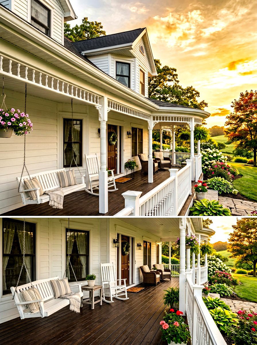 Wrap Around Porch - 30 back porch ideas