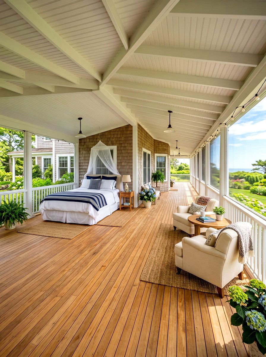 Wraparound Sleeping Porch - 30 sleeping porch ideas