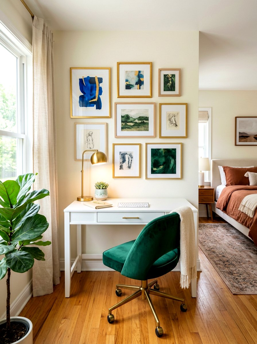 Writing Desk Sitting Area - 30 bedroom sitting area ideas