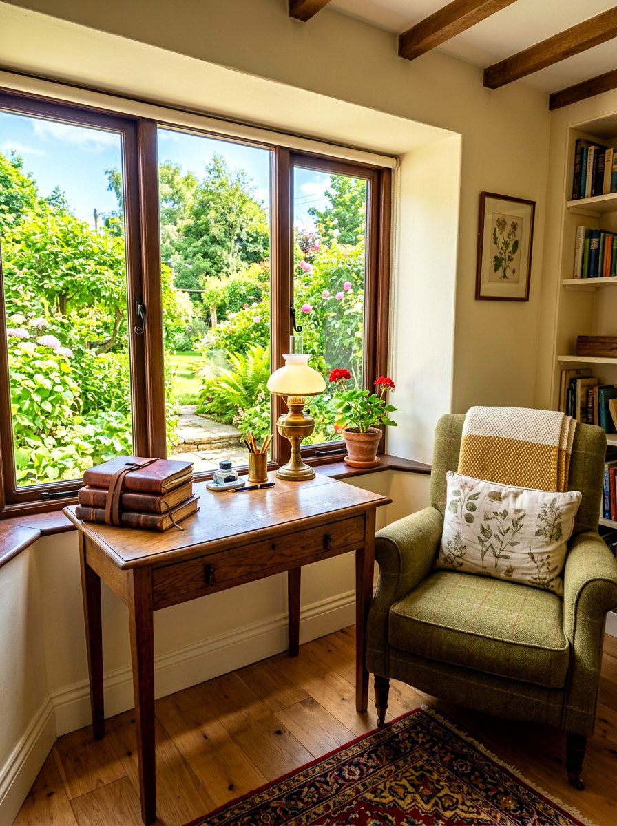 Writing Nook - 30 hobby rich home ideas