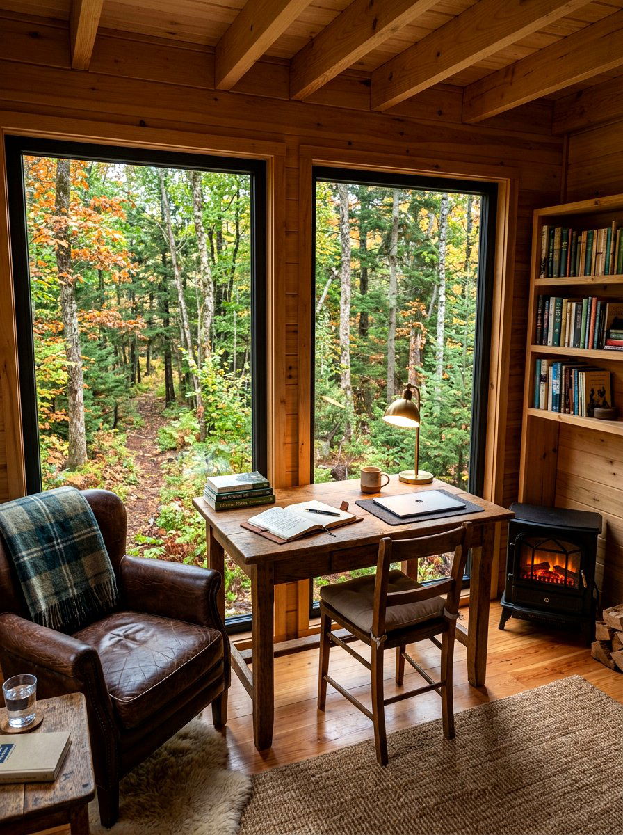 Writing Retreat Cabin - 30 she shed ideas