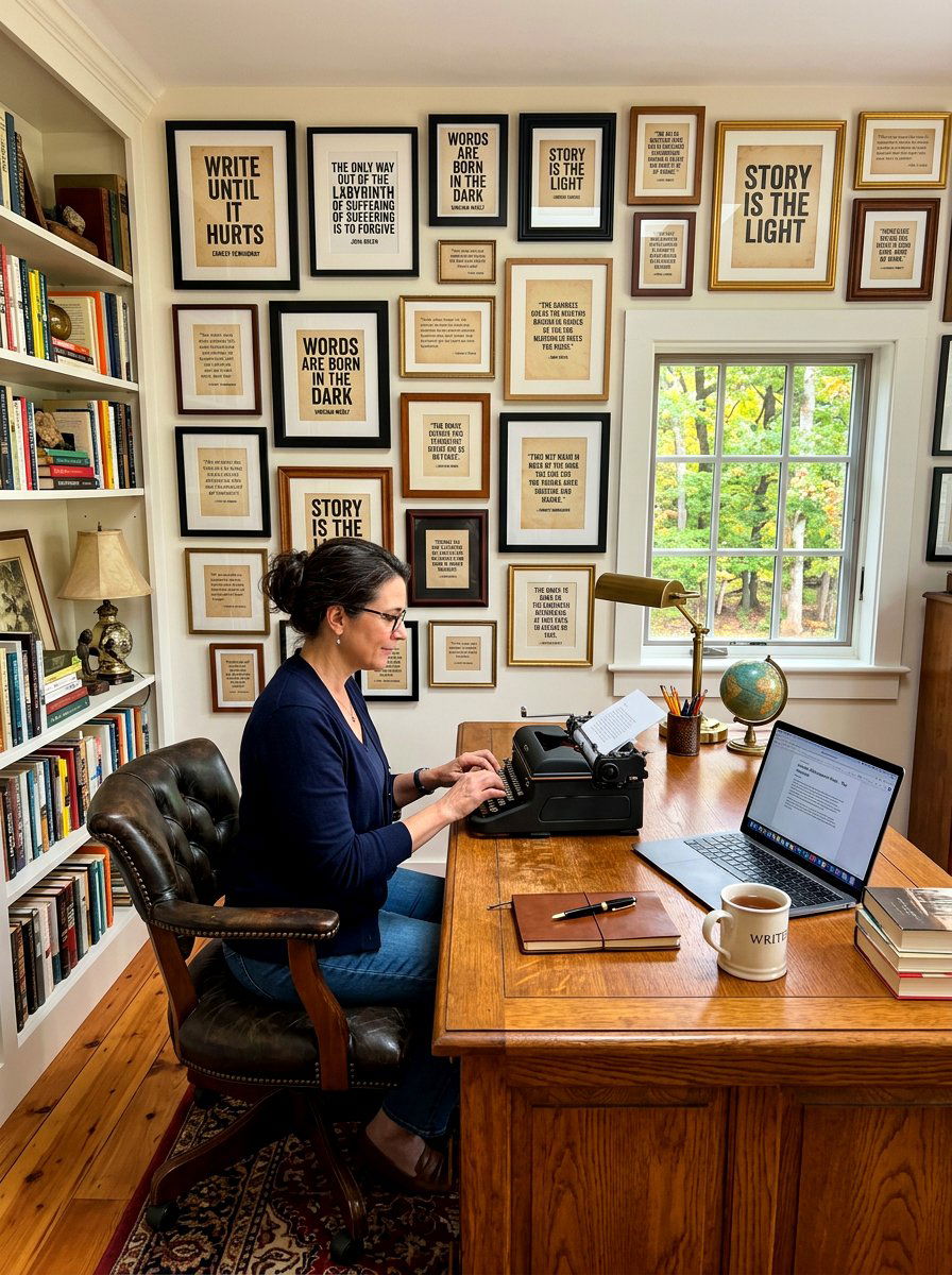 Writing Studio - 30 home retreat room ideas