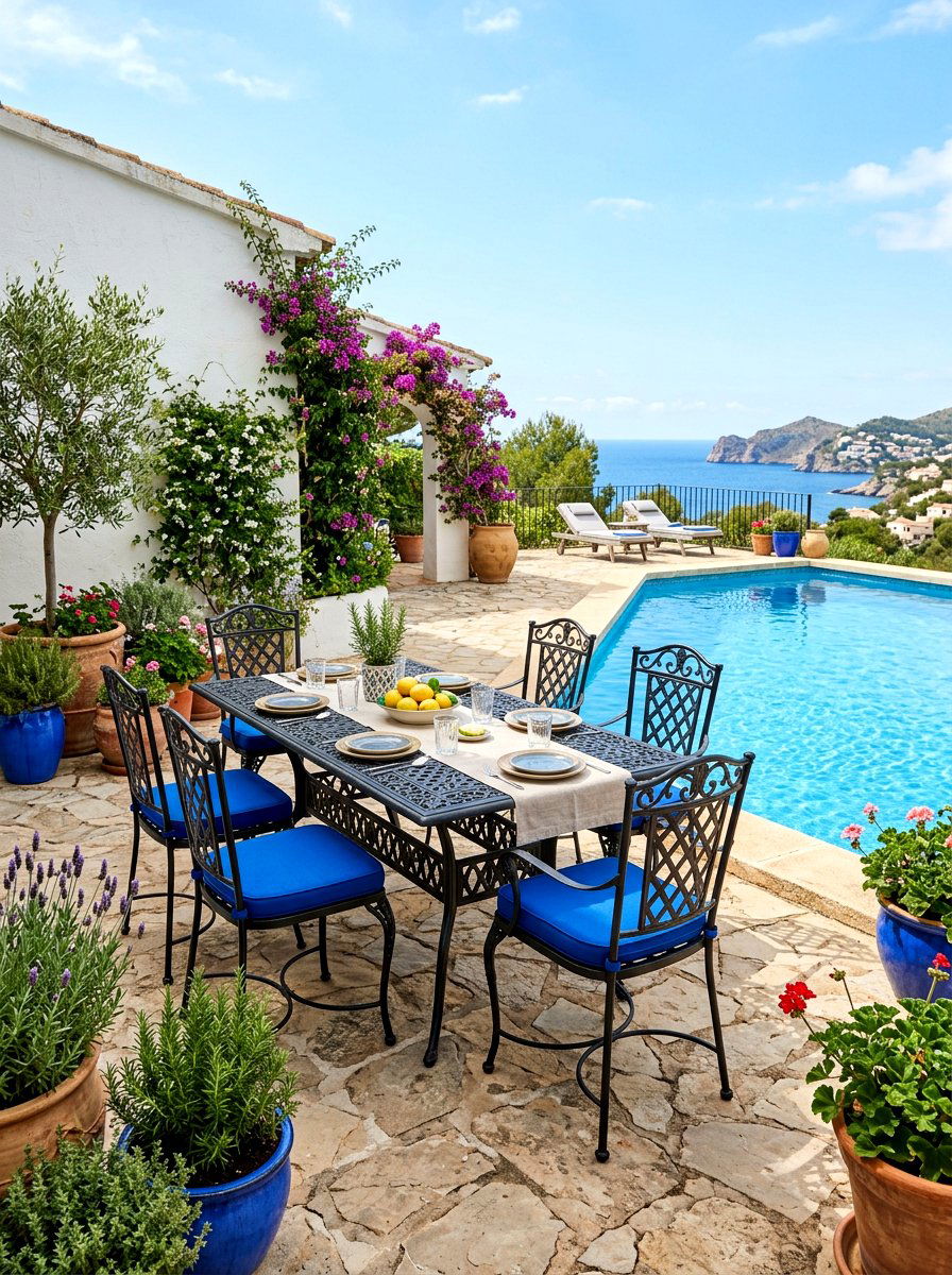 30 Mediterranean Pool Patio Ideas for Resort-Style Relaxation