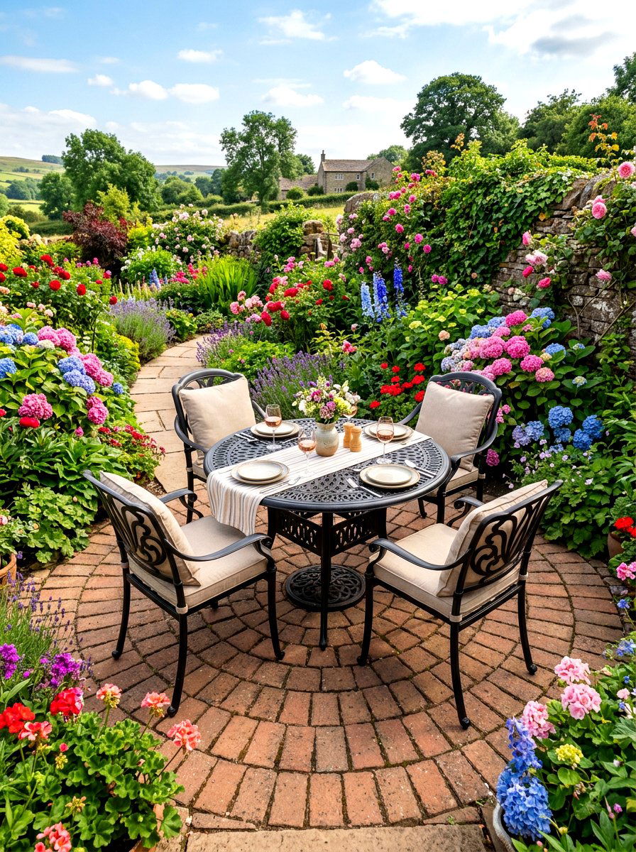 Wrought iron patio - 30 outdoor dining nook ideas